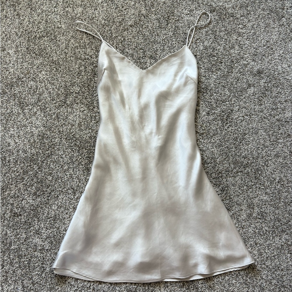 Zara Silk Mini Dress